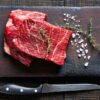 Black Angus FLAT IRON Steak: 12-16 oz. (beefy/tender/1 inch thick)