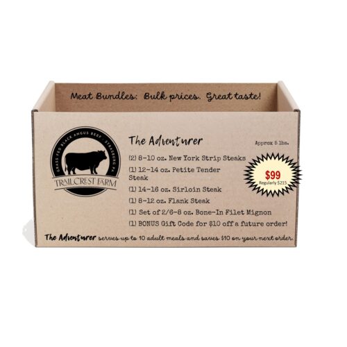 The Adventurer Steak Sampler! Only $99 (Original price: $215)