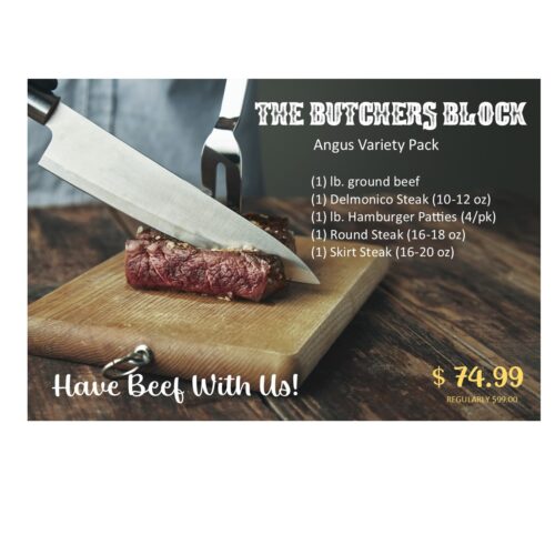 The Butcher's Block Angus Variety Pack