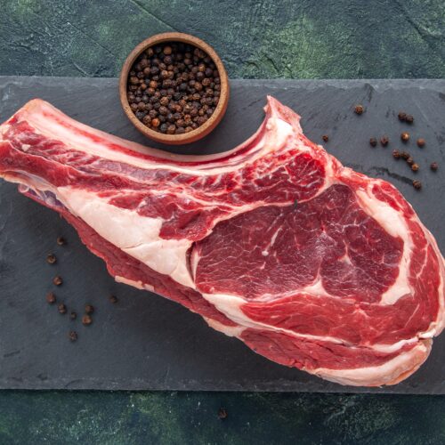 Black Angus RIBEYE STEAK/Bone-In Rib Steak: 10-12 oz.