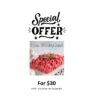 Pick 3 for $30/Offer #1: Three Packs of Ground Beef, 1 lb. packages