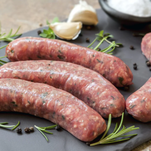 Black Angus BEEF SAUSAGE GRILLERS - 1 lb. (Mild Italian Seasoning)