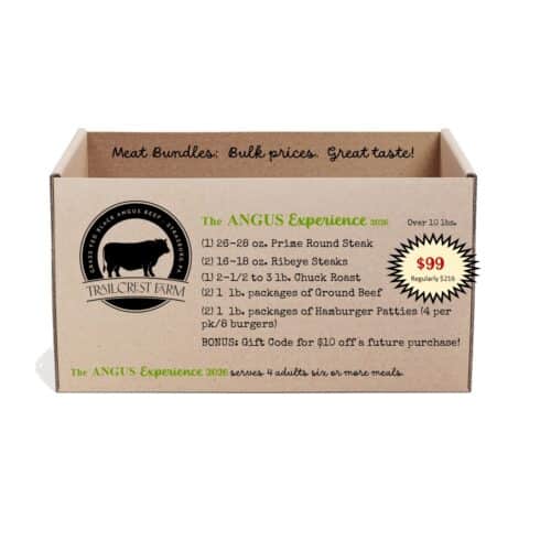 The Angus Experience! Only $99 (Regular price: $216) August 2026-Limited Edition