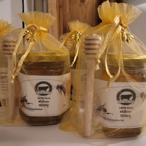 Honey-Wildflower: 6 ounces-Raw Honey